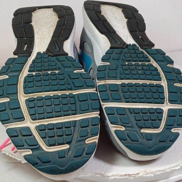 Nike 554902-006 Revolution 2 Gray Pink Blue Running Shoes Women's Sz 8 sneakers - Picture 7 of 8